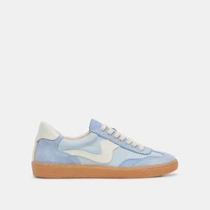 NEW DOLCE VITA women's notice suede sneakers in blue